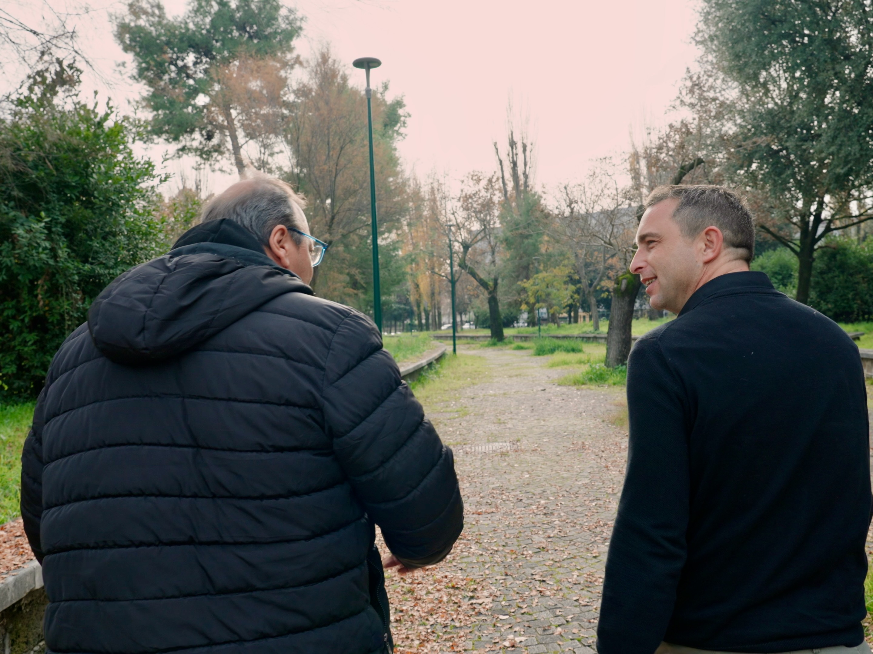 Franco e Francesco, responsabile PUC Municipalità 7