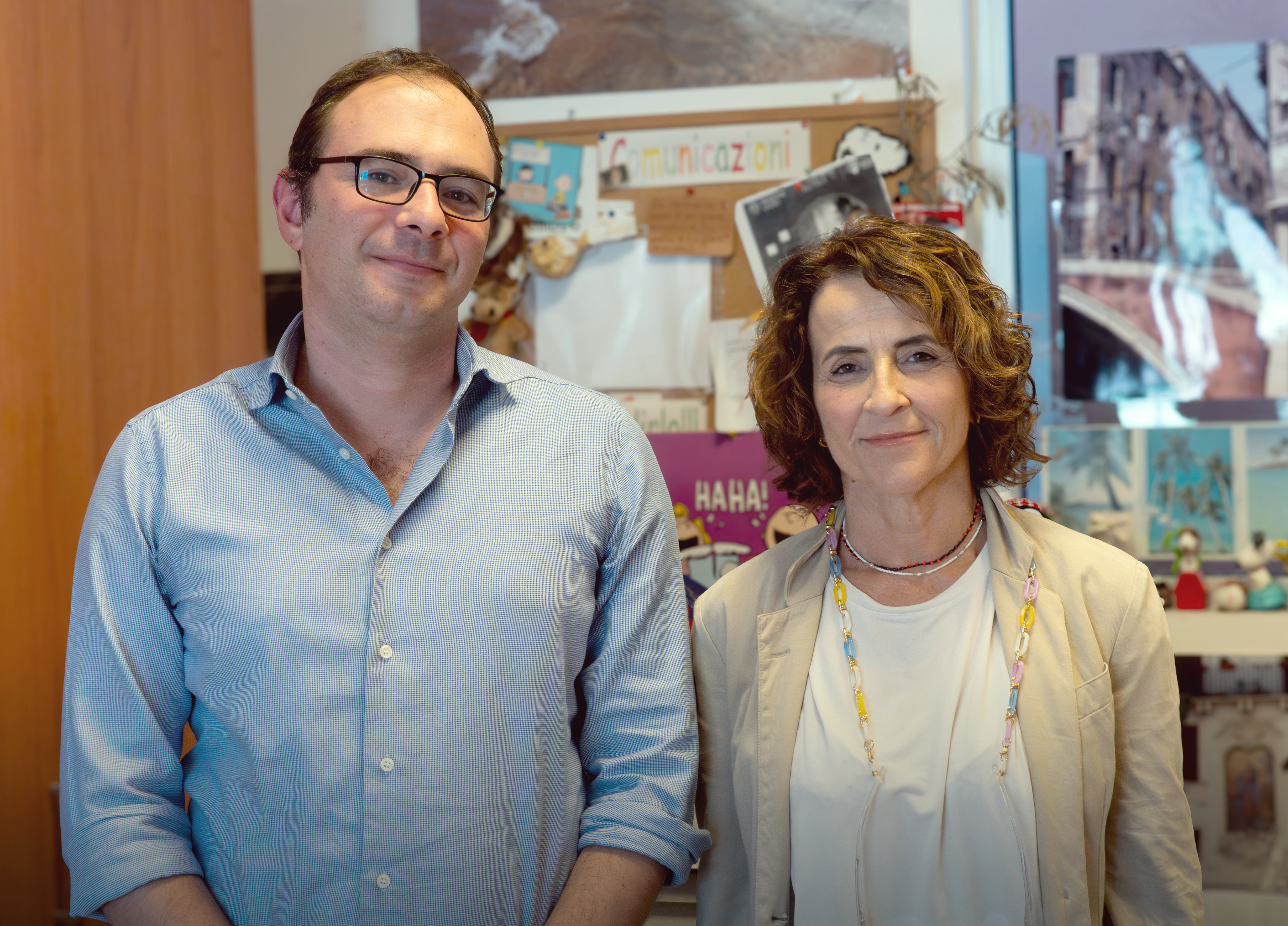 Andrea e Lucrezia, servizio sociale Municipio VII RM