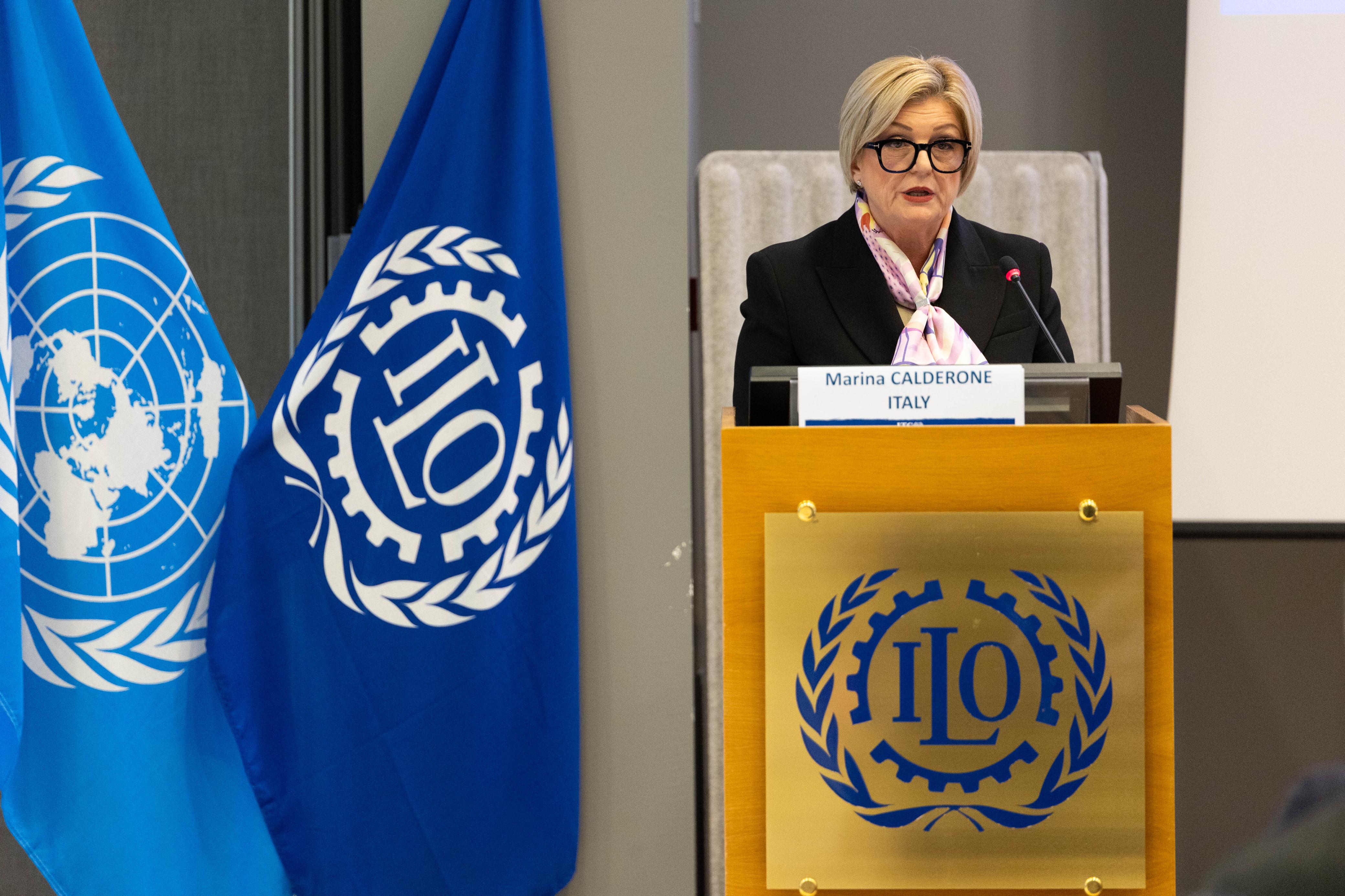 Ministro Calderone a Torino 60esimo CFI OIL