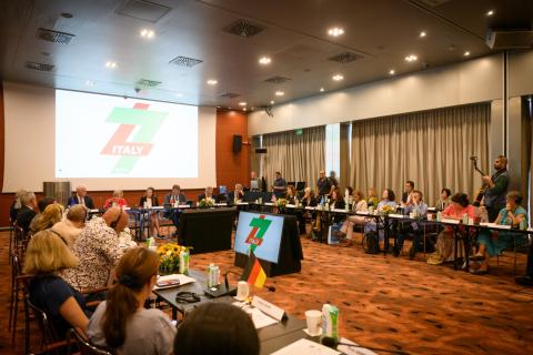 Ministro Calderone Sindacati G7 Cagliari 2