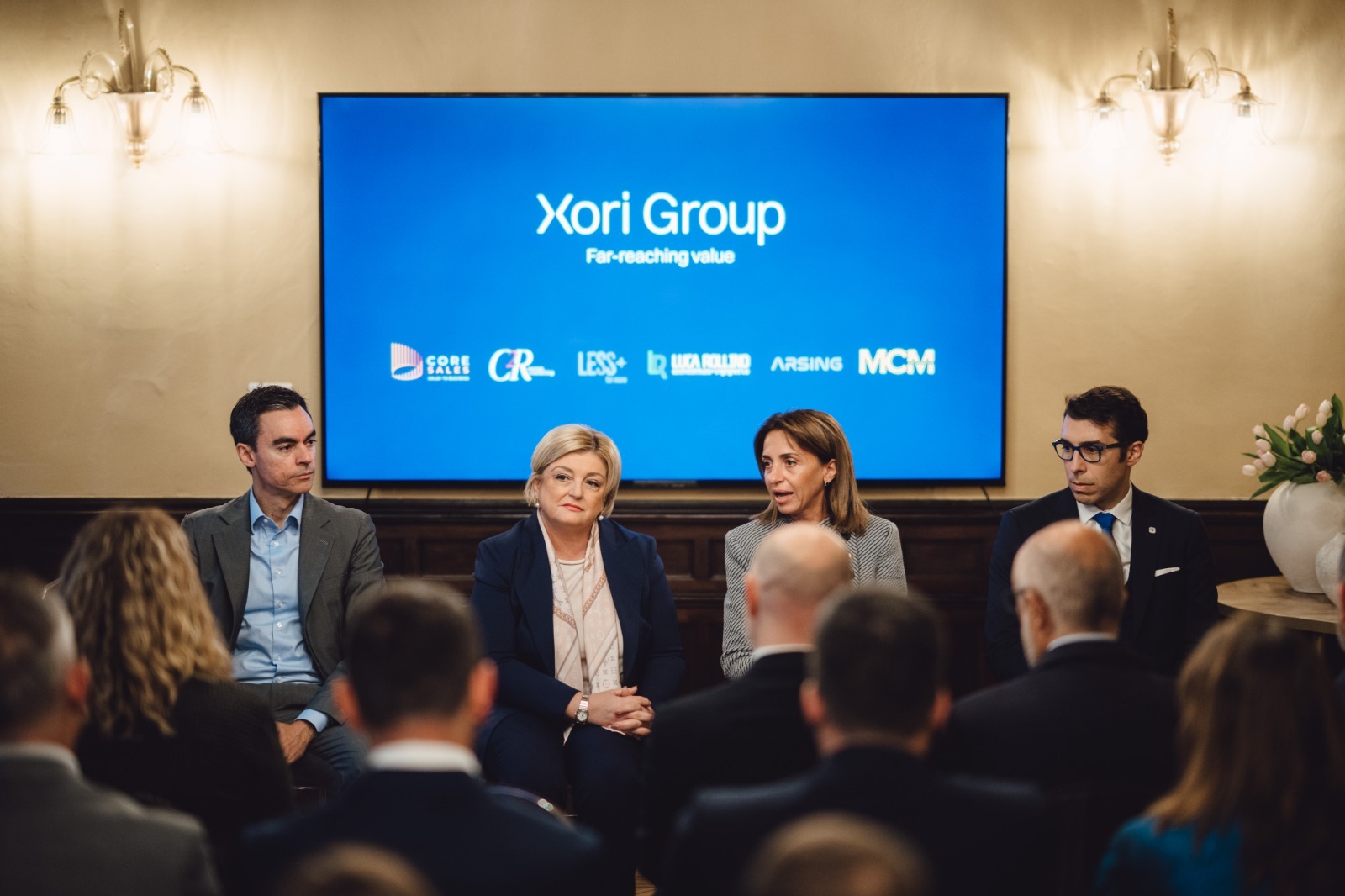 Calderone visita Xori Group