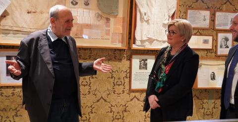 Il ministro Calderone al Museo della Liberazione
