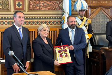 Il Ministro Calderone in visita a San Marino