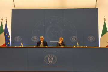 Il ministro Calderone e il ministro Abodi