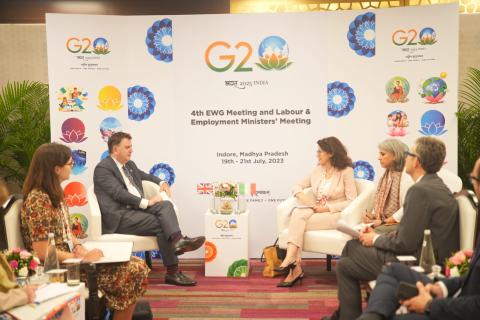 Bellucci G20 Lavoro incontro UK luglio 2023