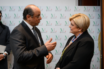 Ministro Calderone incontra Ministro Ezzahi