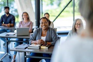 migrante in aula formazione