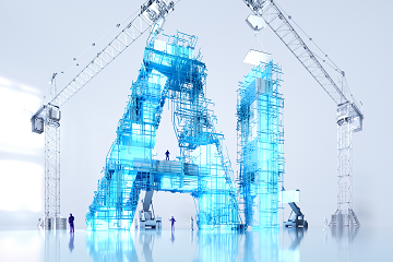 IA costruzione e gru