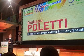 Poletti al convegno Legacoopsociali 161117