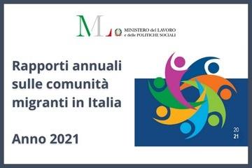 Rapporti annuali comunita migranti 2021 360x240