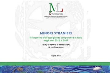 copertina report fenomeno accoglienza temporanea in Italia anni 2016 2017 360 240