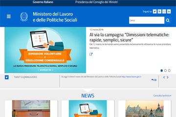 Home page sito lavoro 360